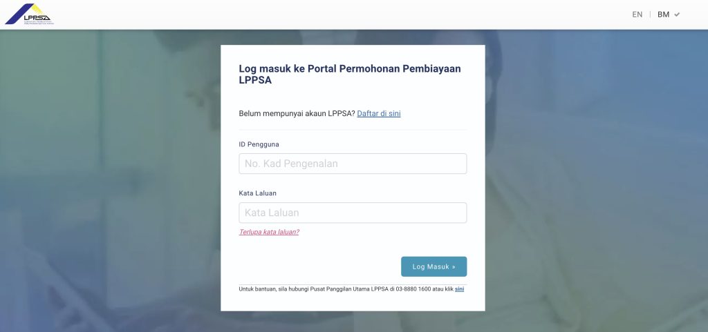 Langkah 1 : Semak Kelayakan LPPSA